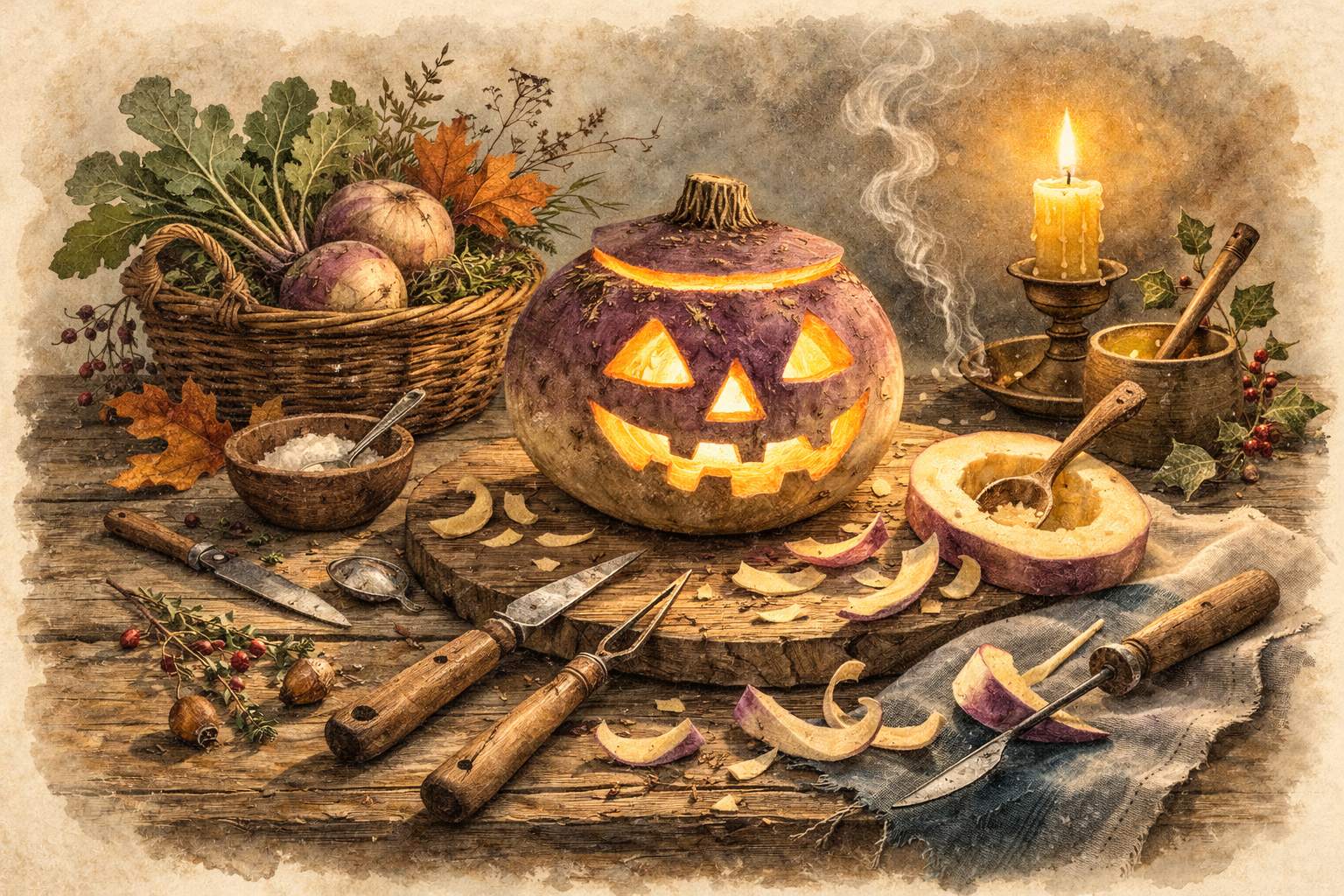 Samhain Lantern Making